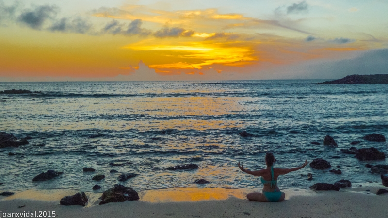 Atardecer en Punta Carola