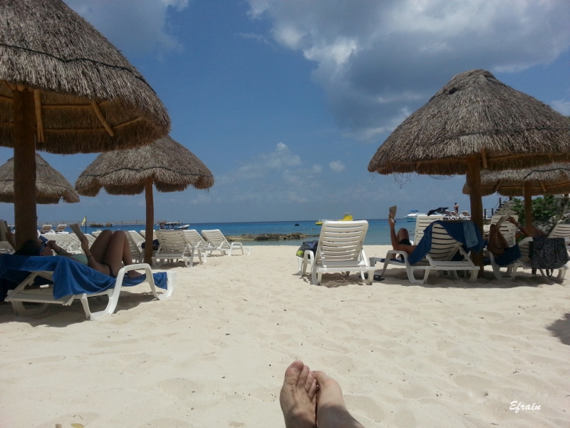 Disfrutando Cozumel