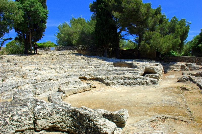 Anfiteatro romano (lo que queda)
