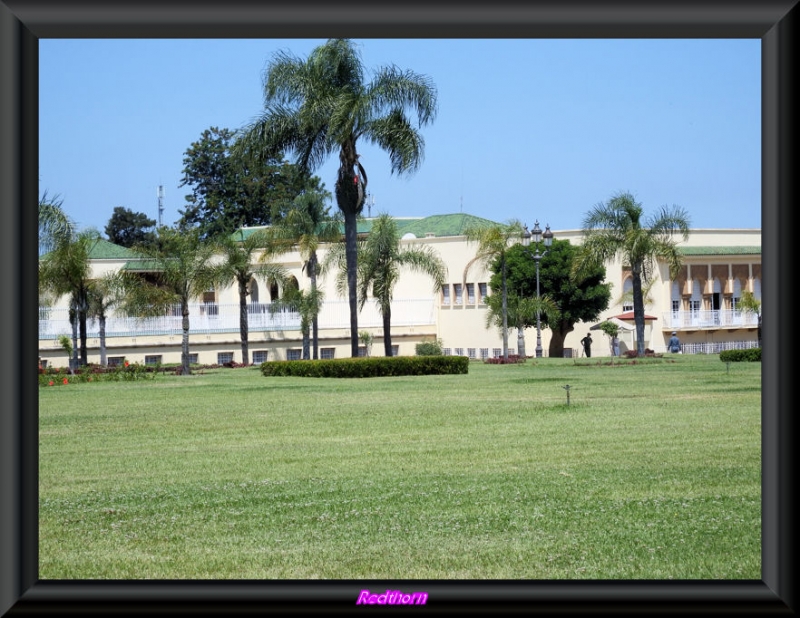 Jardines del Palacio real de Rabat