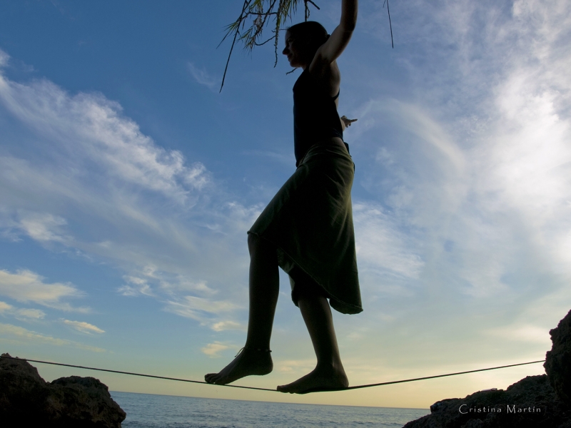 slack line