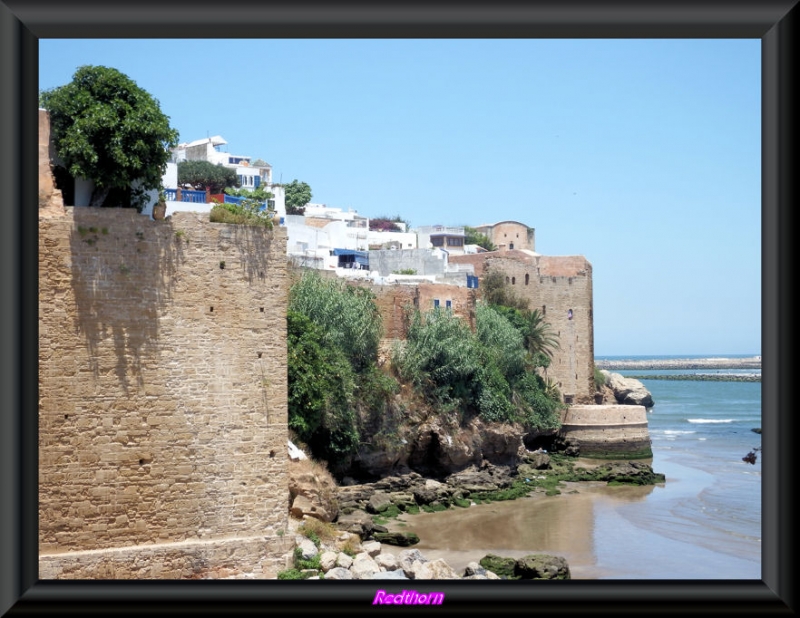 Muros defensivos de la kasbah de los Oudaias