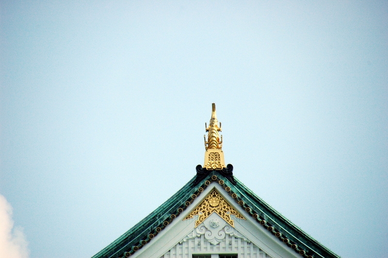 Castillo de Osaka. Detalle