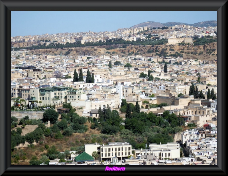 Vista de la ciudad de Fez