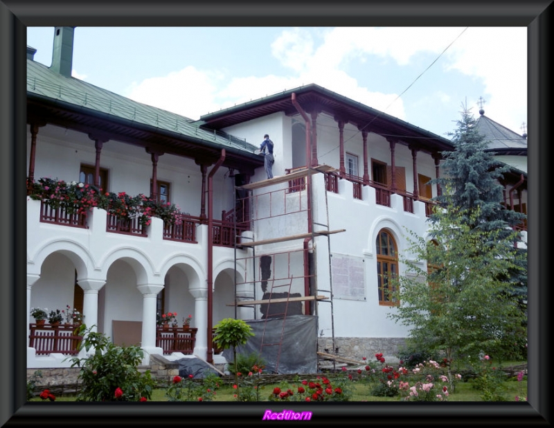 Monasterio en obras