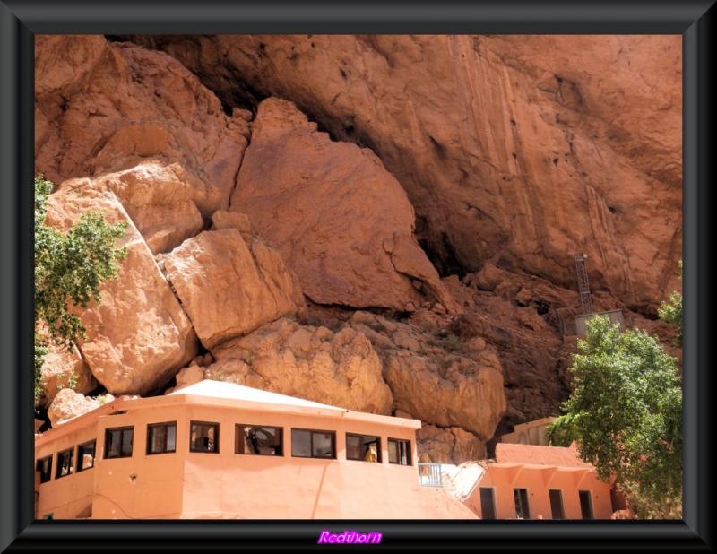 Las rocas cayeron finalmente