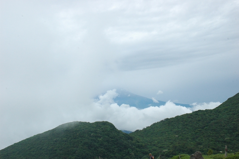 Se vislumbra el Monte Fuji