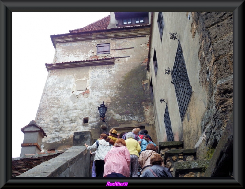 Entrada al castillo de Bran