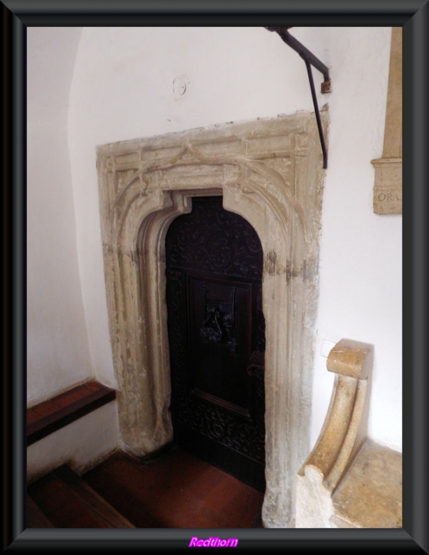 Castillo de Bran:entrada a una estancia