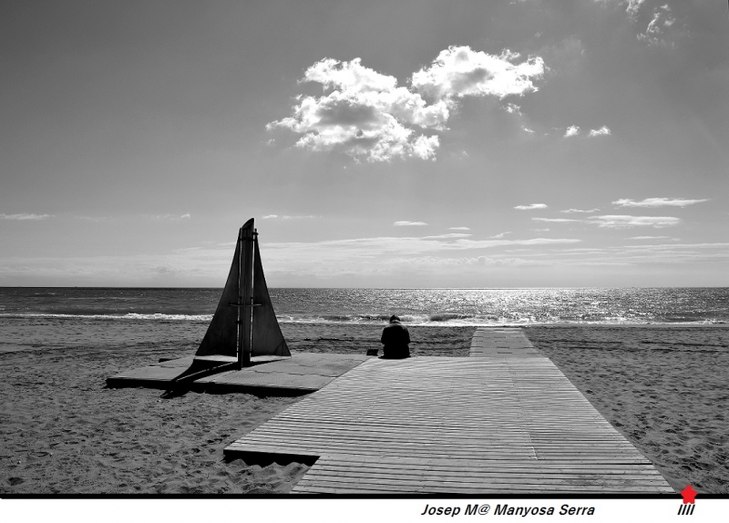 Tristesa a la platja