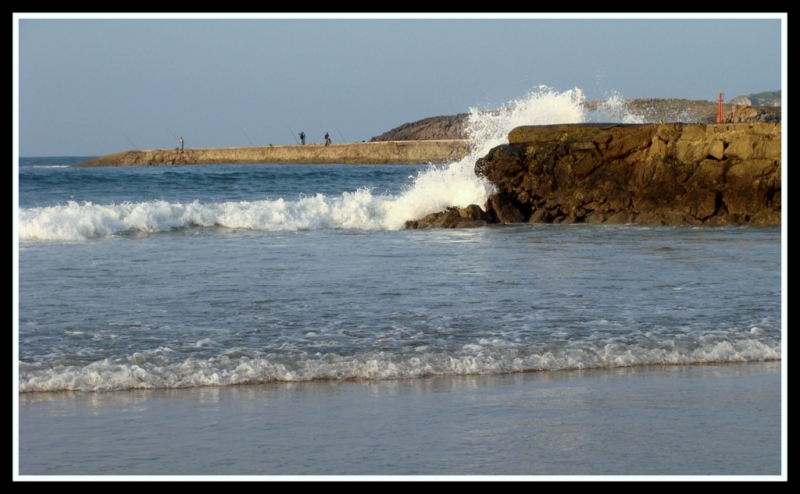 Rompen las olas