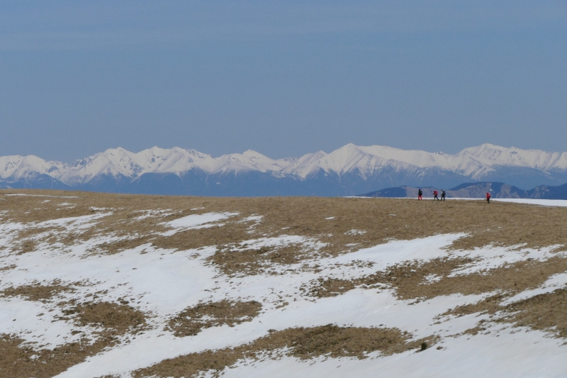 Vista de Nizk Tatry desde Veľka Fatra