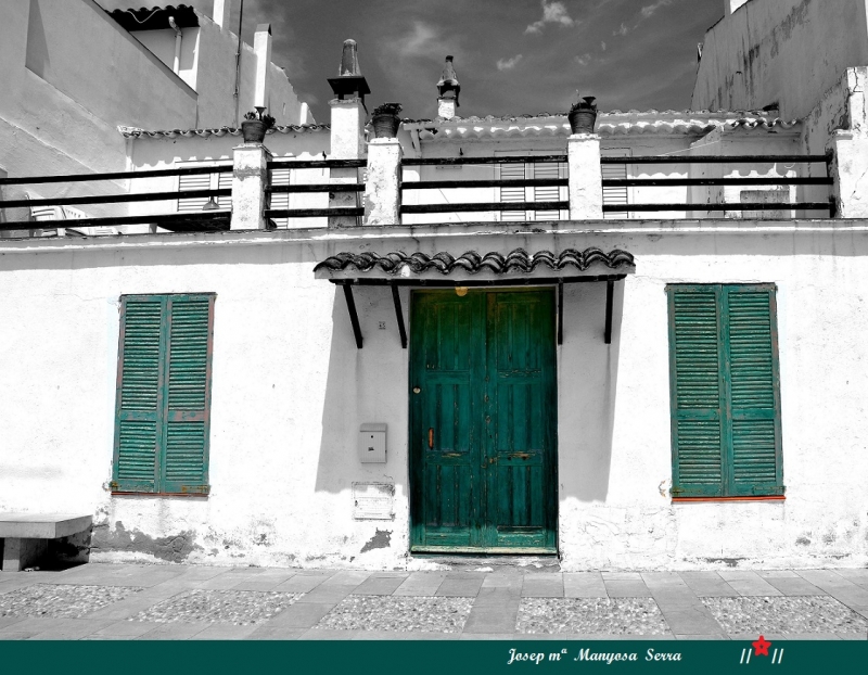 La casa amb la porta verda