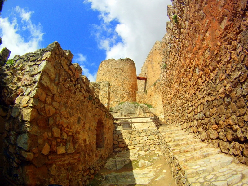 Interior del castilllo