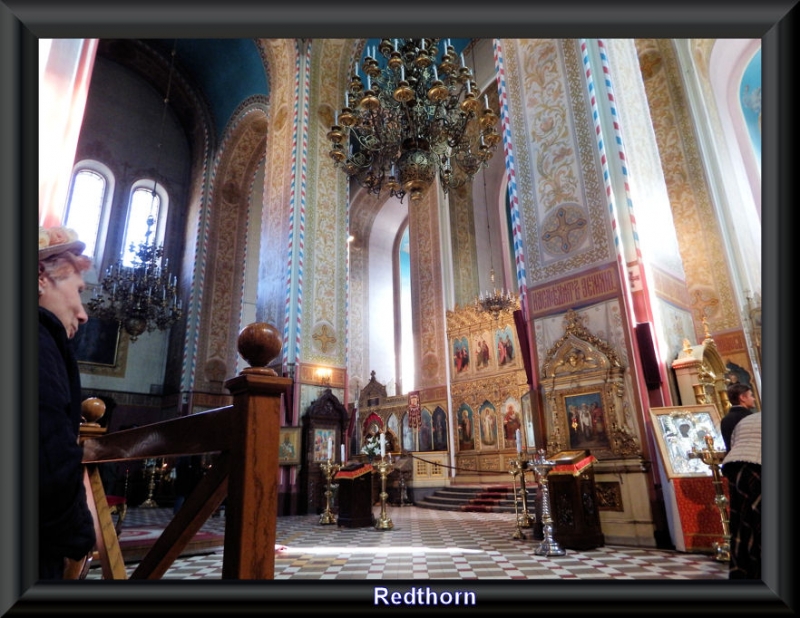 Interior catedral ortodoxa