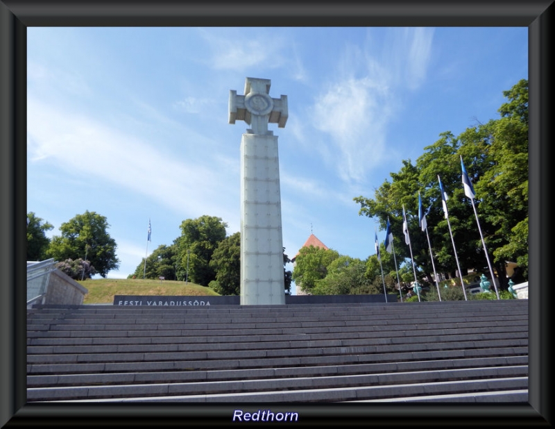 Memorial a los cados en la guerra de la independencia contra los soviticos