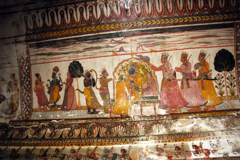 Raja Mahal 2 Pinturas murales