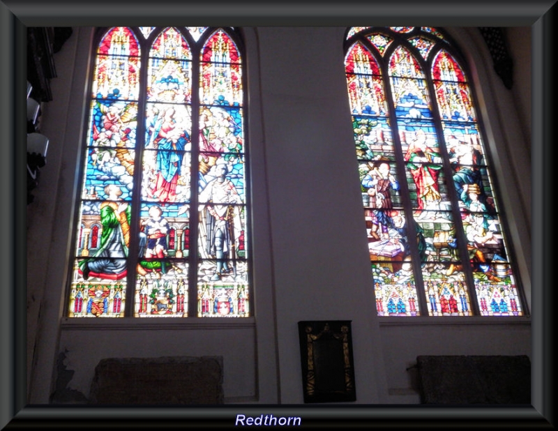 Vidrieras iglesia de S. Pedro