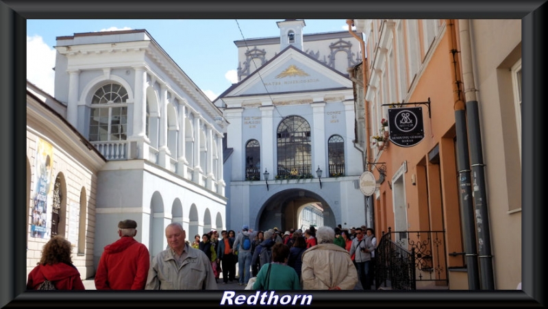 Entrada a la ciudad vieja de Vilna