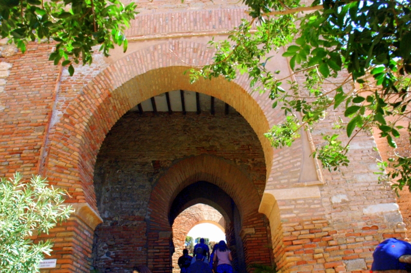 Entrada a la Alcazaba