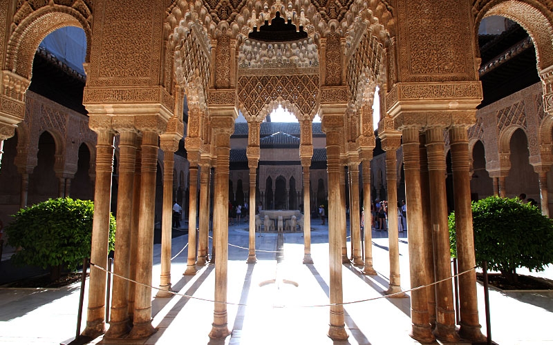 Patio de los Leones. La Alhambra.