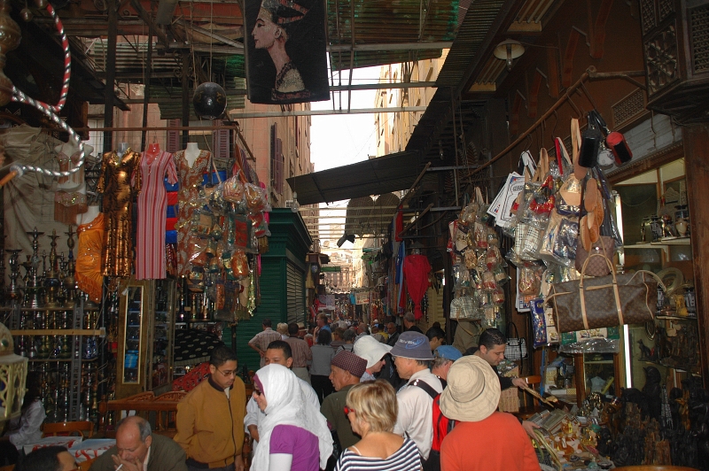 El mercado Khan al Khalili
