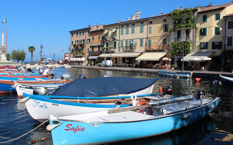 Puerto de Lasize en lago di Garda