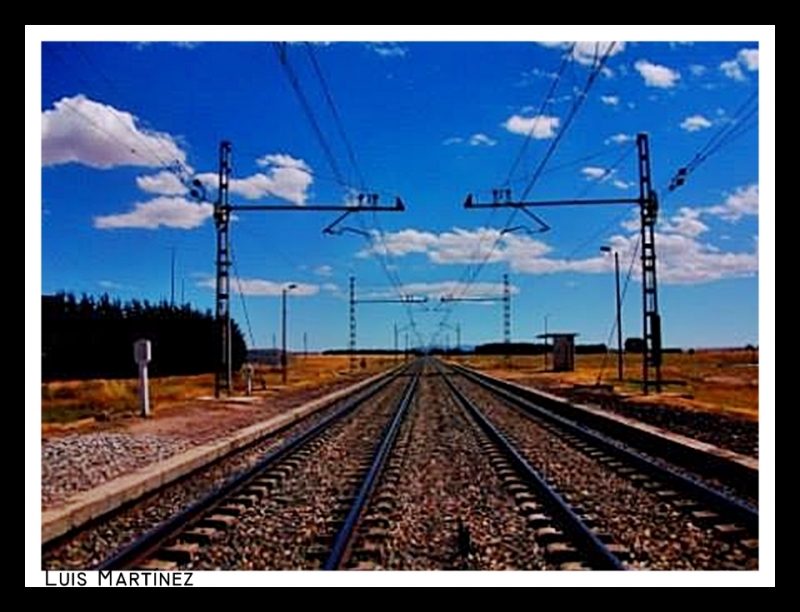 Esperando el tren