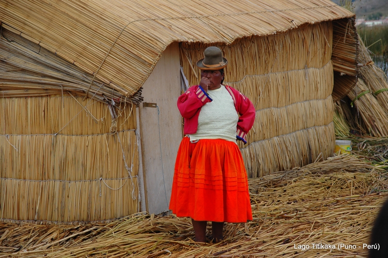 Isla Vinay. Lago Titicaca