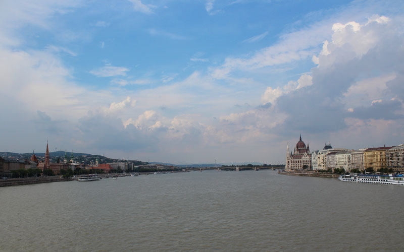 El gran Danubio paseando por Budapest