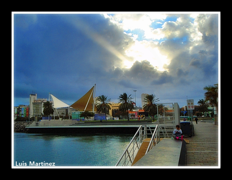 Nubes y claros