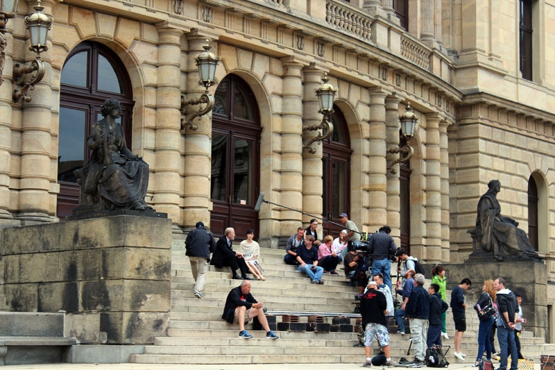 Rodando una pelicula en Praga