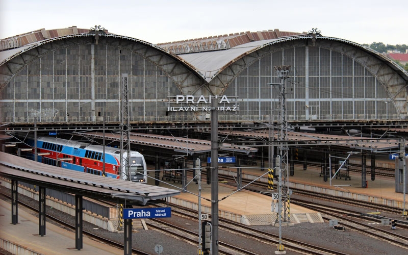 Estacion de tren de Praga