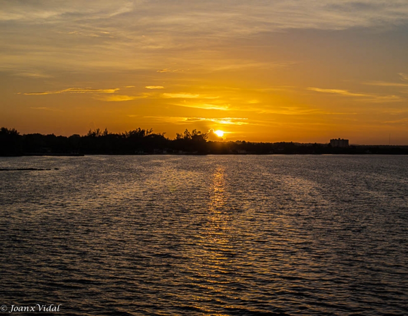 ocaso en Cienfuegos