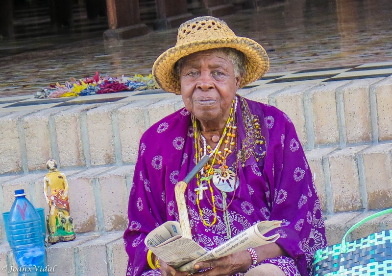 Vendedora de amuletos