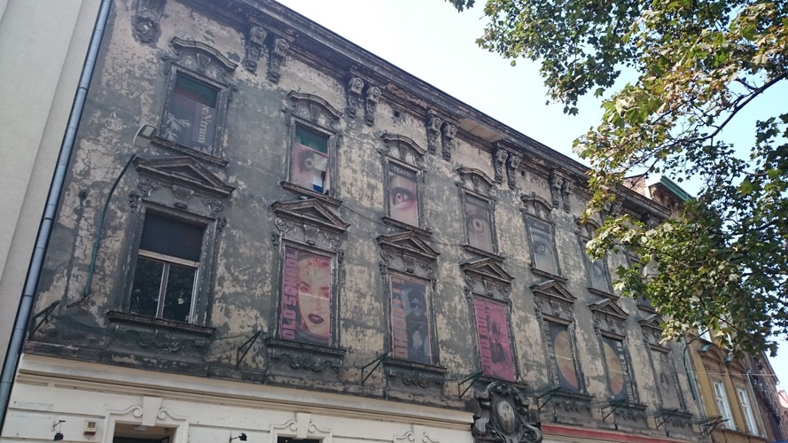 Edificios de Cracovia
