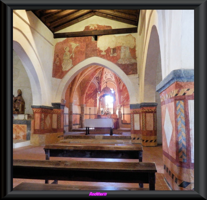 Interior ermita San Mams