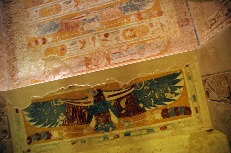 Tumba de Ramses IV. Valle de los Reyes.