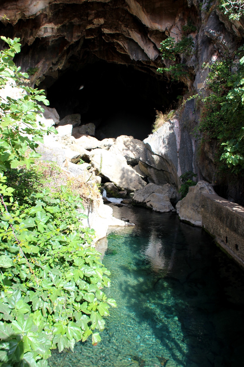 Interior cueva del gato