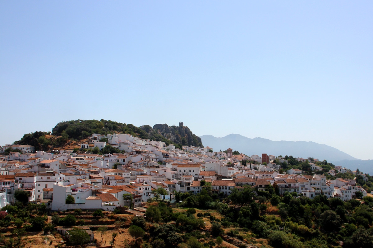 Vista panoramica de Gaucin 