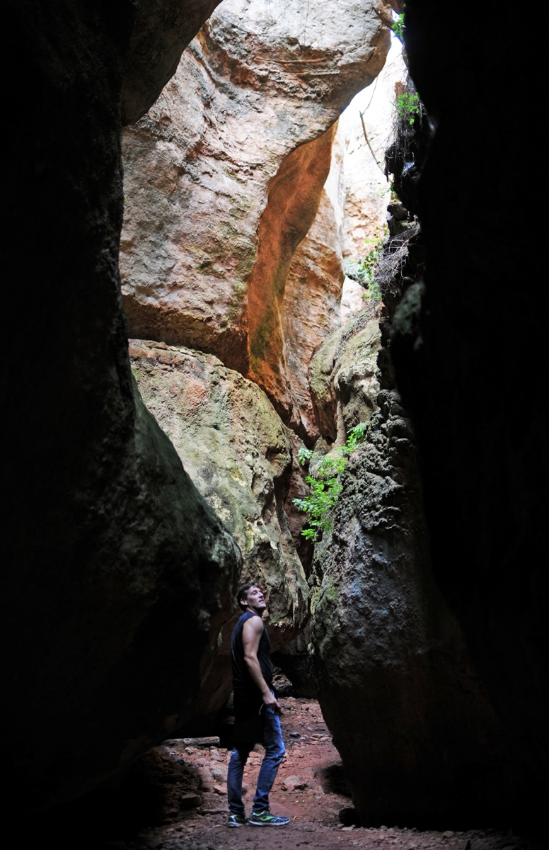 Entre rocas