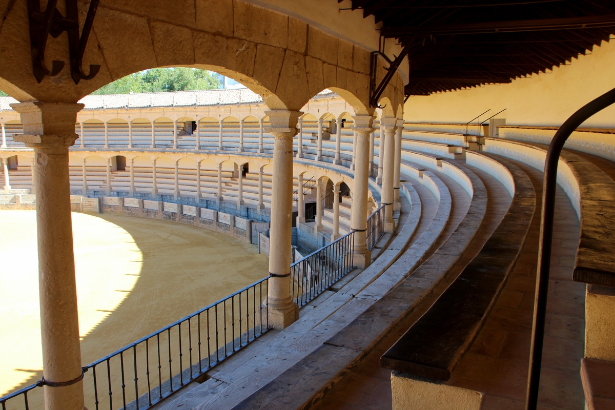 Gradas plaza toros Ronda