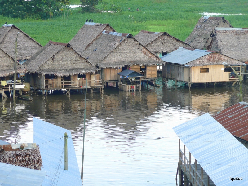 Iquitos. Casas Flotantes