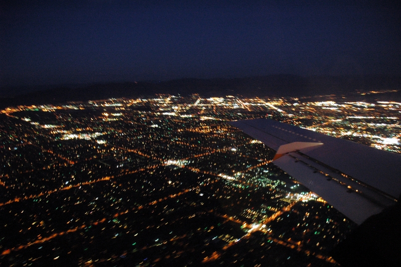 Nocturna desde el aire