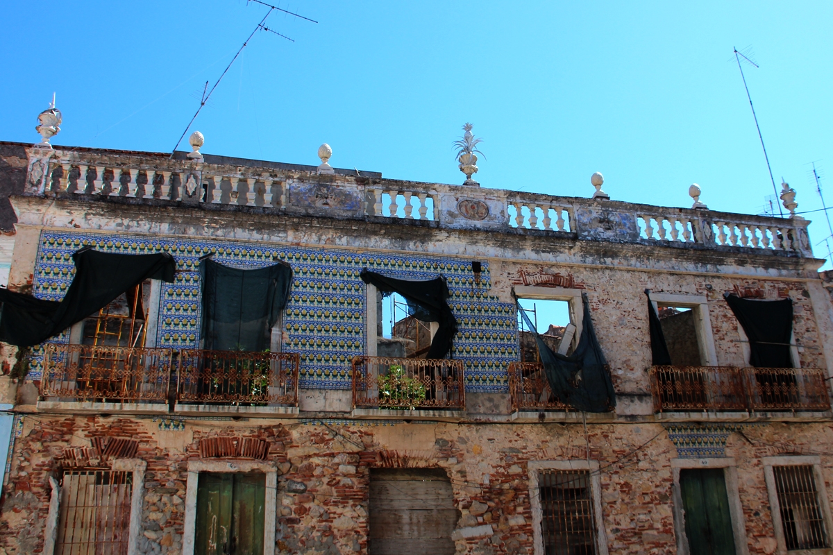 Edificios en ruinas