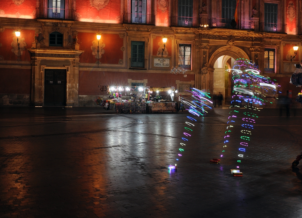 Globos de luz