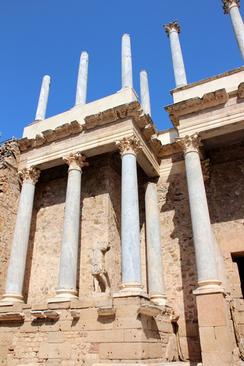 Detalle teatro romano