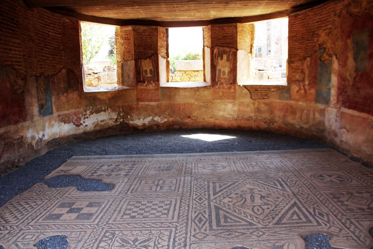 Mosaico conjunto arqueologio Merida
