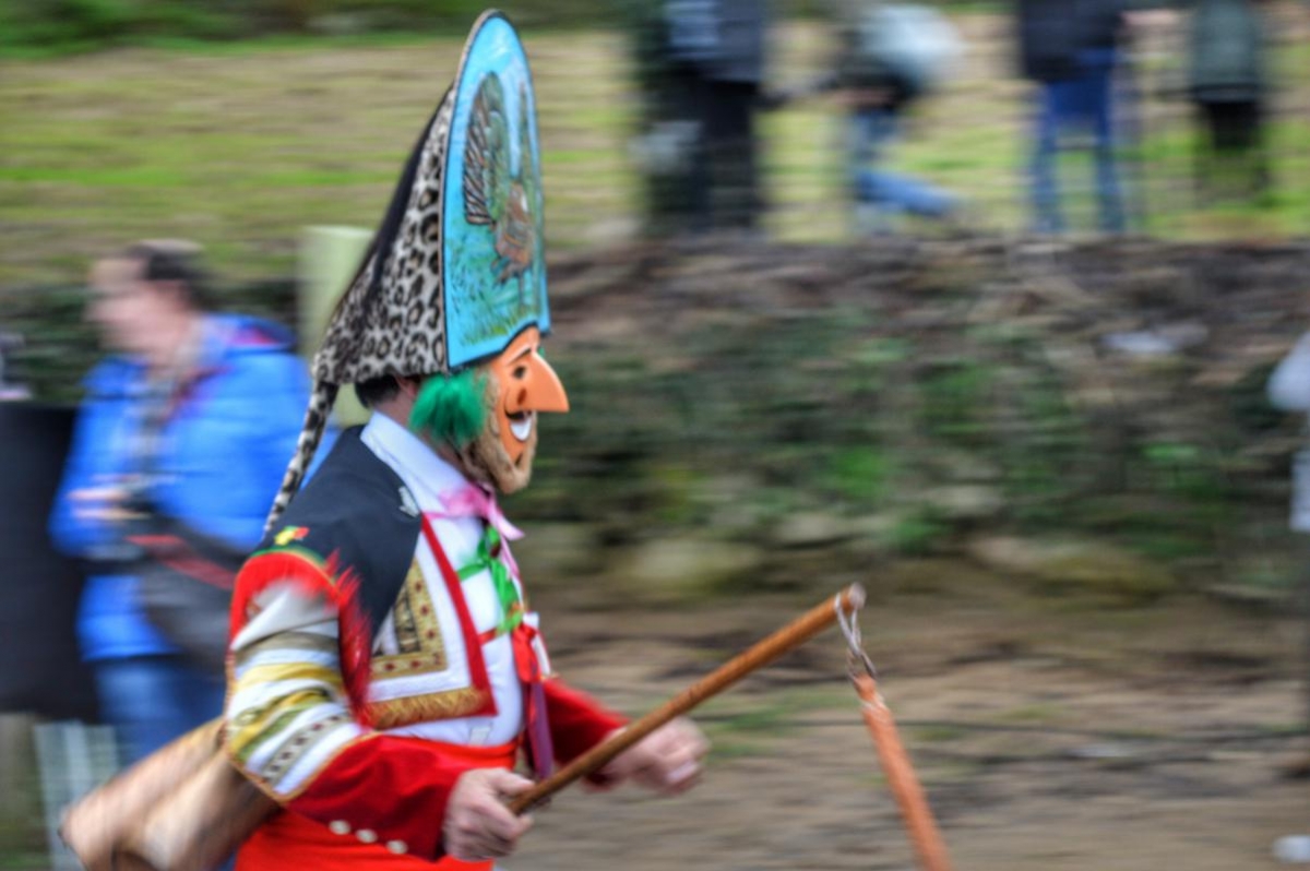 Entroido: Peliqueiro de Campobecerros (Castrelo do Val) DPLF