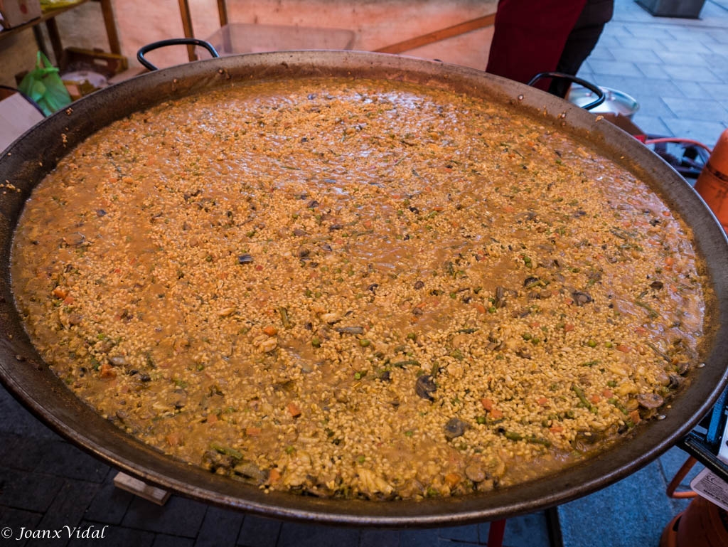 Paella de verduras